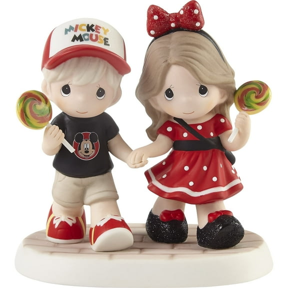 Disney You Make Every Day Magical Fan Couple Precious Moments Figurine, Count 1