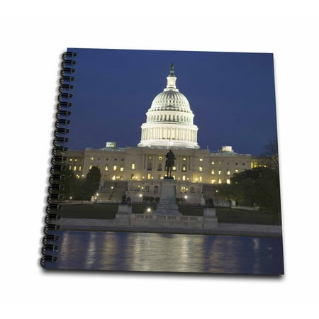 3drose Washington D C Reflection Of Capitol Building