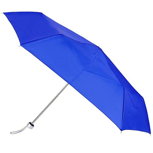 Paraguas de bolsillo plegable con funda-Zlin azul 93