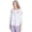 WHITE, variant on Alfred Dunner Womens Petite Embroidered Flower Neckline Top