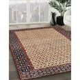 thumbnail image 3 of Ahgly Company Machine Washable Indoor Rectangle Traditional Vermilion Red Area Rugs, 4' x 6', 3 of 7