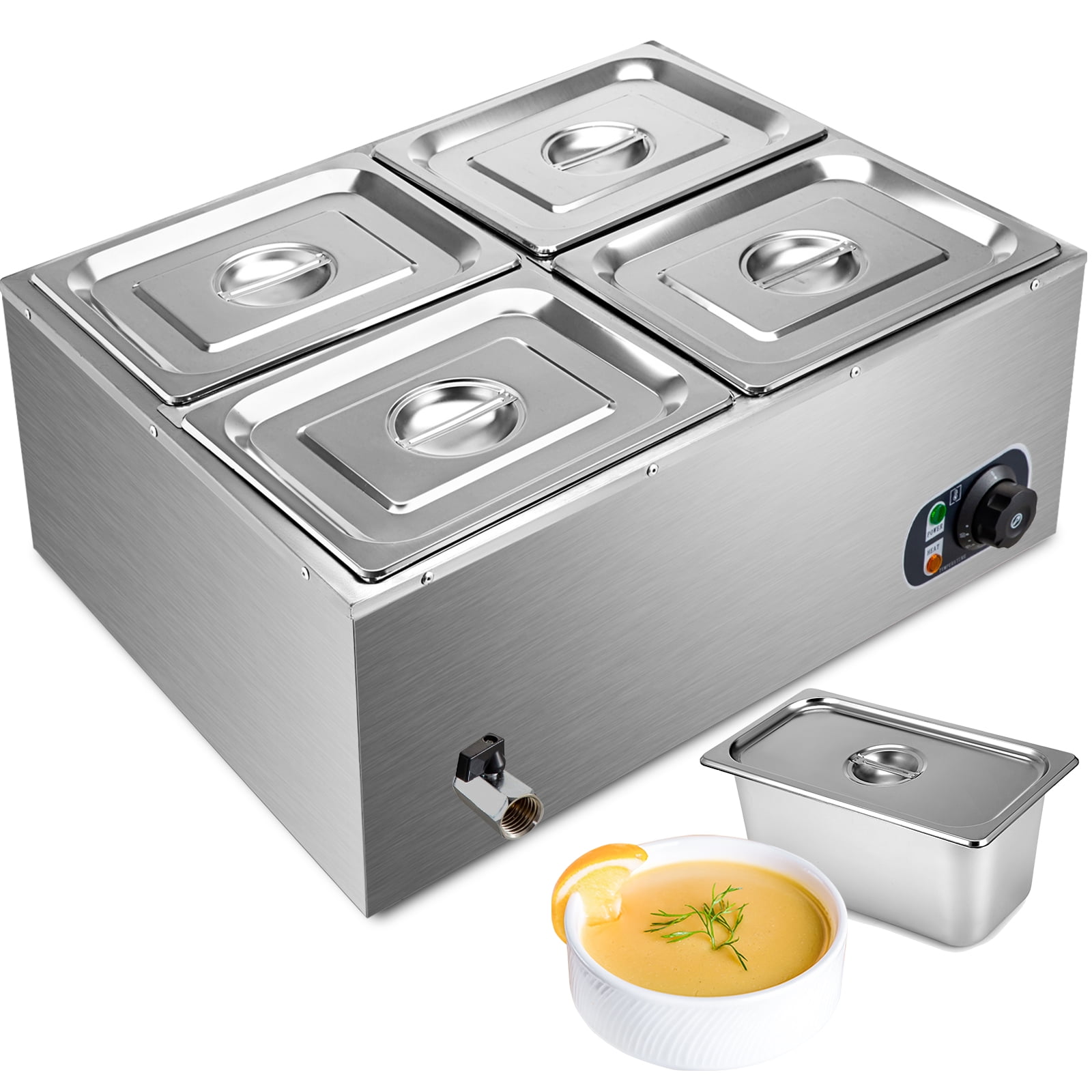 Details about   Countertop food warmer stainless Steel 