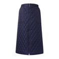 thumbnail image 2 of Vedolay Midi Skirts Women 2023 Floral Print High Waisted A Line Pleated Loose Maxi Skirts with Pocket,Navy XL, 2 of 4