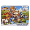thumbnail image 1 of Pista Monster Trucks Hot Wheels  T-Rex Volcano Arena, 1 of 3