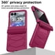 thumbnail image 3 of Funda GooseBox para Motorola Razr 2025, color magenta, protector de privacidad, 3 of 9