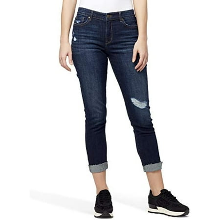 William Rast Women's Misses Vintage Cuffed Boyfriend Jean, 25 Regular NWOT