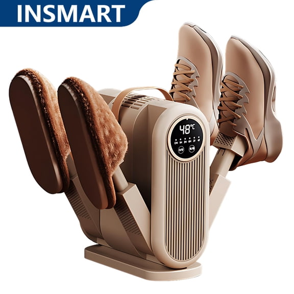 INSMART 4 Boot & Shoe Dryer - Portable Handheld Dryer for Sneakers, Gloves and Socks, Fast Drying, Adjustable Timer, Energy Saving, 180W