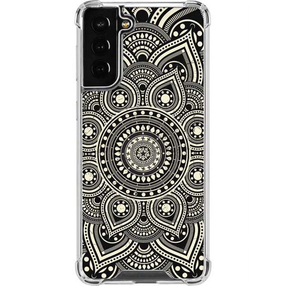 Skinit Geometric Sacred Wheel Galaxy S22 Plus Clear Case