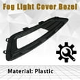 thumbnail image 3 of Front Bumper Outer Grille Fog Light Bezel RH&LH for 2015 2016 2017 2018 Ford Foc, 3 of 7