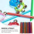 thumbnail image 4 of SNNROO 50 Pcs Bâtons de Rythme Lummi pour Enfants, Instruments de Musique pour Filles et Garçons, 4 of 5