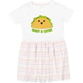thumbnail image 3 of Inktastic Taco Bout a Cutie Cute Taco Pun Girls Toddler Dress, 3 of 5
