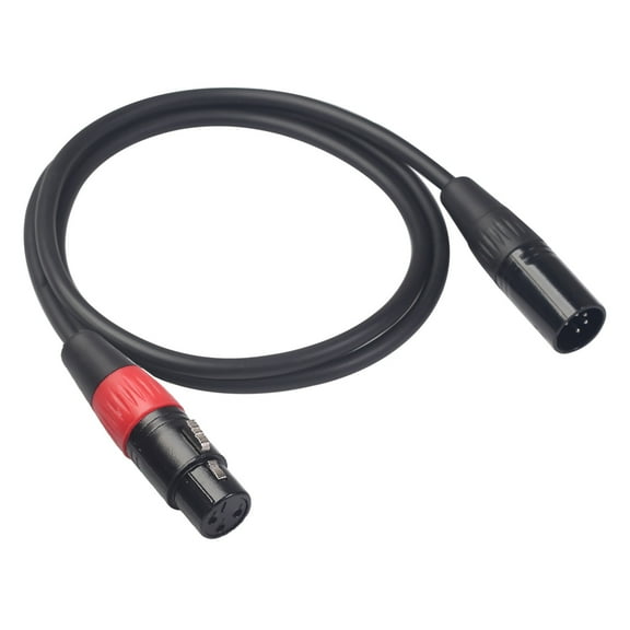 KIHOUT Discount DJ 5-pin Male to 3-pin Female XLR Turnaround DMX Cable