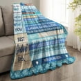 thumbnail image 3 of LHSHID Godson Gifts from Godmother/Godfather Birthday Gifts for Godson Blanket Christian Gifts for Godson from Godparents to My Godson Gift Ideas for Graduation 60"x80", 3 of 7