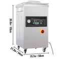 thumbnail image 6 of KFFKFF DZ-400/2E Automatic Extra Deep 200mm Vacuum Sealer Food Vacuum Sealing Packing Machine 110V, 6 of 8