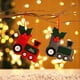 thumbnail image 5 of Colgante para árbol de Navidad con forma de coche, tela navideña, 2 uds. Rojo Verde Cocina, Decoración y Otros, 5 of 5
