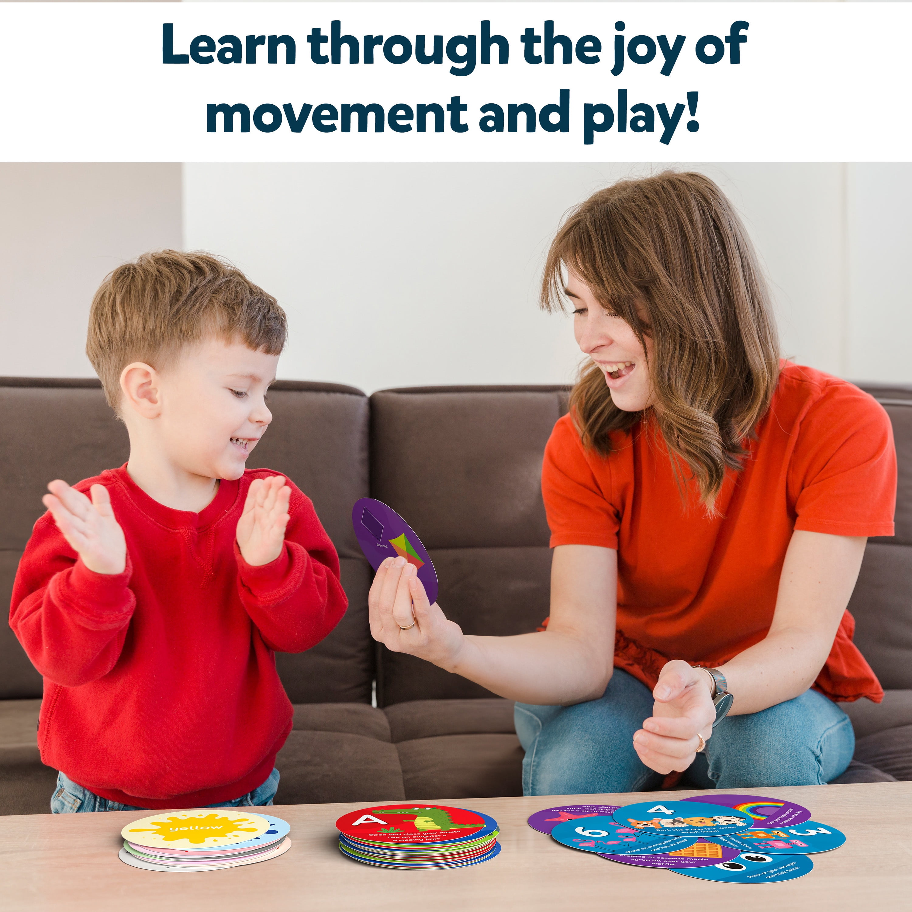 Skillmatics Jump and Learn, 40 Cards, Early Learning Flash Cards, Ages 2-5