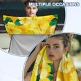 thumbnail image 6 of Garronmavis Stain Resistant Breathable Non-Slip 1 PC Front Car Seat Towel Cover With Storage Bag Universal Fit Seat Protector for SUV Truck Sedan Van Daily Vehicle Interior, 6 of 9