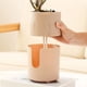 thumbnail image 5 of Maceta de plástico para flores, decoración del hogar, maceta de plástico para escritorio, maceta de interior transpirable y automática, contenedor grueso para todas las estaciones, decoración del hoga, 5 of 6