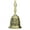 A, variant on Opvise Copper Alloy Hand Bell Retro Carving Handbell with Non-Slip Handle Multifunctional Handbell for Classroom Wedding Seniors Bedside C