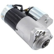 Discount Starter and Alternator 18395N Starter Compatible With CASE, FORD, NEW HOLLAND, and TERRAMITE