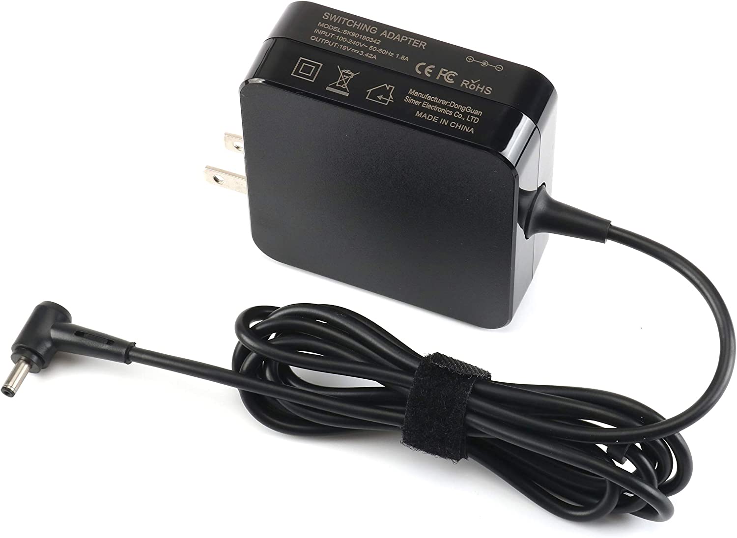 ASUS Laptop Charger 65W ASUS Vivobook Charger 19V 3.42A Power Supply Laptop Charger