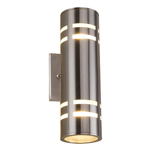Outdoor Wall Light Naturous Plt01 Waterproof Cylinder Porch Modern Lighting Sconce Etl Listed Stainless Steel 304 Suitable For Garden Villa Com Outdoor Wall Light Naturous Plt01, Modern Outdoor Wall Light Fixtures