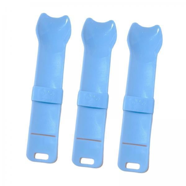 Cuchara de golosinas,Comederos en tiras para gatos Cuchara exprimible en tiras para gatos de dibujos animados,Dispensador multifuncional de golosinas para gatos para comida