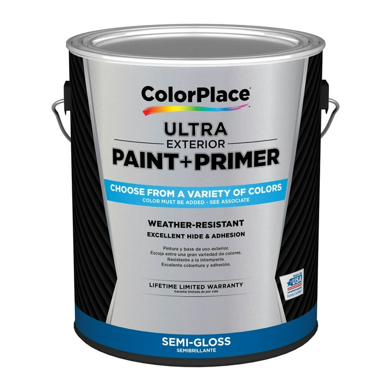 ColorPlace ULTRA Interior Paint & Primer, Elegant Charcoal, Semi-Gloss, 1 Gallon ColorPlace ULTRA Interior Paint & Primer, Elegant Charcoal, Semi-Gloss, 1 Gallon