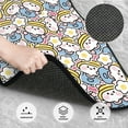 thumbnail image 3 of Fotbe Cute Rabbit Juego de 4 Tapetes para Auto con Estampado – Alfombrillas de Goma Reforzada, Diseño Antideslizante, Protección para Todo el Año – Vehículos, Autos, Camionetas y SUVs, 3 of 7