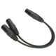 thumbnail image 3 of Cable XLR hembra a doble XLR macho NikouMX JD6069, 3 of 8