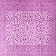 thumbnail image 1 of Ahgly Company Indoor Square Persian Pink Traditional Area Rugs, 4' Square, 1 of 4