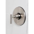 thumbnail image 3 of Kingston Brass KB6338CMLTO Manhattan Single-Handle Pressure Balanced Tub Faucet in Brushed Nickel, 3 of 7