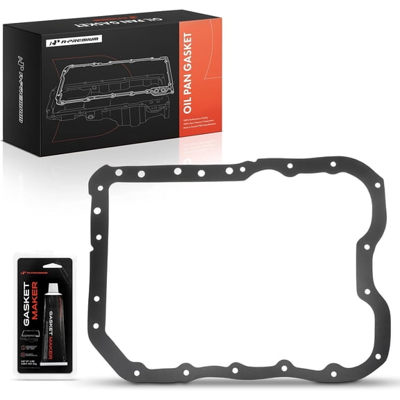 A-Premium 1.8L 2.0L 2.4L Engine Oil Pan Gasket Set, Compatible with Hyundai Sonata, Santa Fe, Tucson & Kia Optima, Sorento, Sportage & Jeep Compass, Patriot & Dodge Journey, Caliber & Chrysler 200