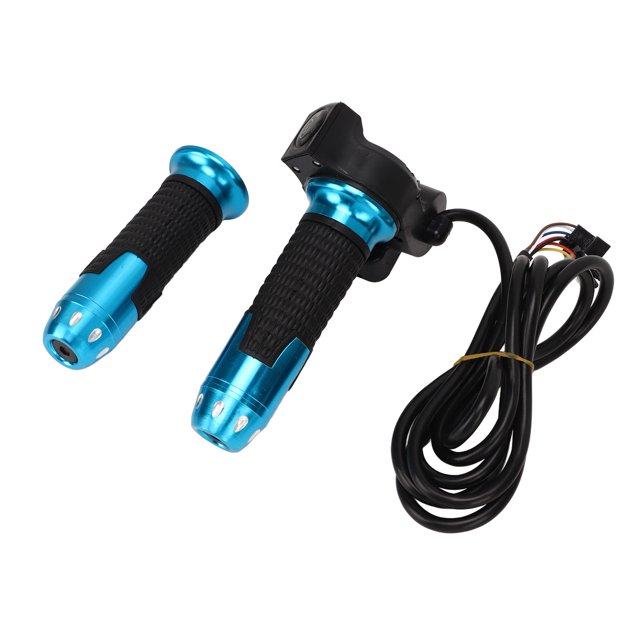 Empuñadura de acelerador ANGGREK bicicleta eléctrica 48V 3 velocidades 4 luces universal