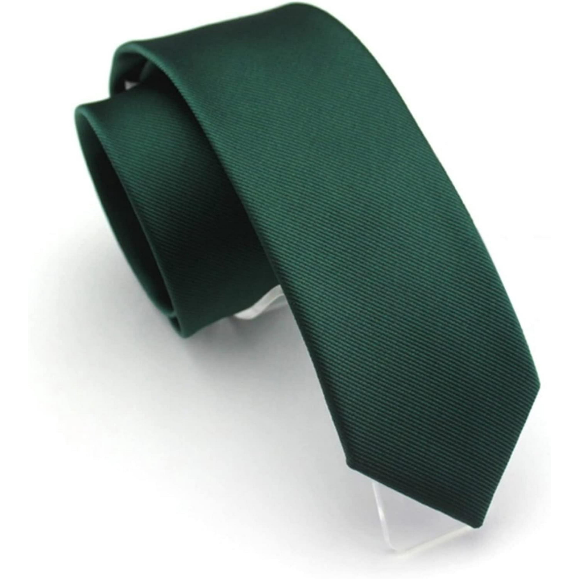 Mens Classic Solid Color Slim Tie, Men's Neckties, Skinny Woven Thin Ties, Eco-friendly Fashion Boys Cravats