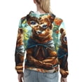 thumbnail image 7 of Haiem Maple Meditating Bear for Men's Fashion Hoodies & Sweatshirts with Kangaroo Pocket,Hooded Sweatshirt with Eye-catching Drawstrings-XX-Large, 7 of 7