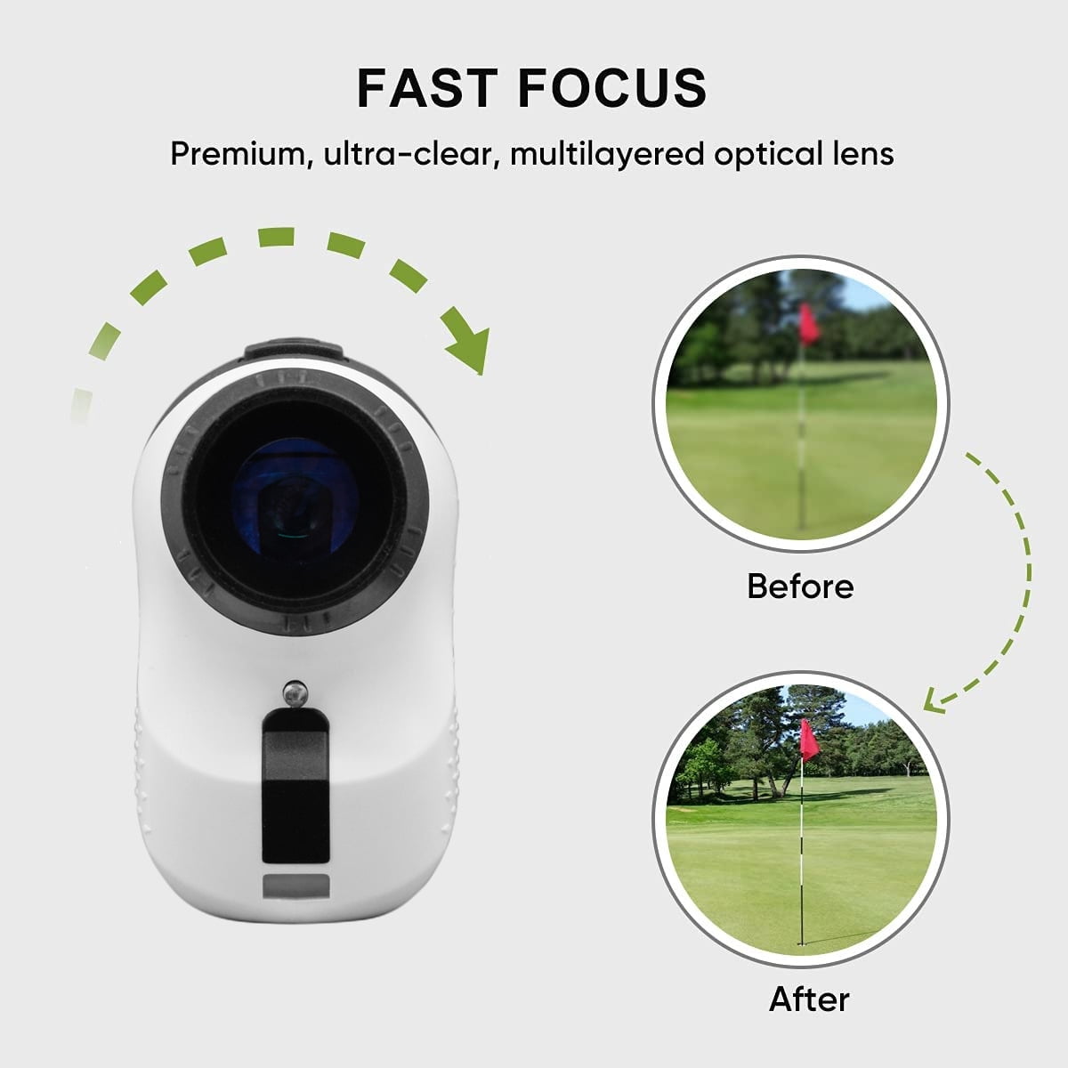 Fielder laser ranging telescope outdoor holding golf measurement Laser Rangefinder