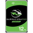 thumbnail image 1 of Seagate BarraCuda Pro 12TB Internal Hard Drive Performance HDD – 3.5 Inch SATA 6 Gb/s 7200 RPM 256MB Cache for Computer Desktop PC Laptop, Data Recovery – Frustration Free Packaging (ST12000DM0007), 1 of 7