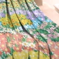 thumbnail image 3 of Pioneer Flower Floral Print Pattern Blanket,Comfortable Soft Flannel Throw Blanket,All Season,Warm Lightweight Blankets for Sofa Bed Couch Living Room Chair,30"x40", 3 of 4