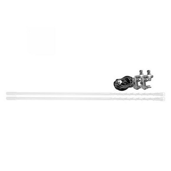 Aries Technology 10815 3 ft. White Dual Mirror Mount Kit