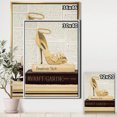 thumbnail image 2 of Gold Fashion High Hells III - Toile Encadrée Chic et Luxueuse, 2 of 3