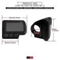 thumbnail image 5 of E-Bike Display Meter LCD-EN06 Display 24V 36V 48V with USB Power Speed Display E-Bike Waterproof Plug, 5 of 5