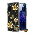 thumbnail image 6 of For Samsung Galaxy A35 5G Hybrid Trendy Image Patterns Design Transparent Hard Back Shockproof TPU Rubber Phone Case Cover by Xpression - Gold Flowers, 6 of 9