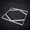 thumbnail image 4 of Ekena Millwork 11 3/8"W x 11 3/8"H x 3/8"T Small Fraser Decorative Fretwork Wall Panels in Architectural Grade PVC, 4 of 9