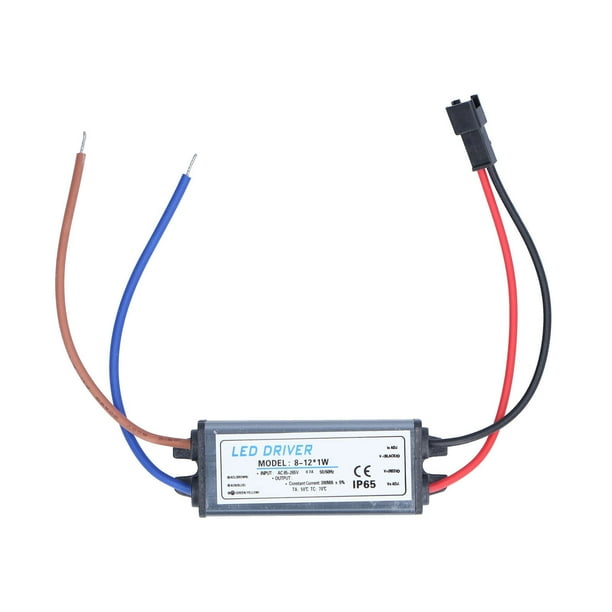 Fuente De Alimentación LED, Resistente Al Agua, Resistente, Larga Vida útil, Seguro, Duradero, Controlador De Luz LED De CA A CC Para Luces LED De Bajo Voltaje