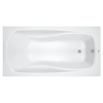 Proflo Pfs7242a Lansford 72" X 42" Drop In Acrylic Soaking Tub - White