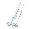 thumbnail image 2 of Steadline Hand Wash Flat Mop with 360 Degree Rotating Head and Replaceable Pads - Compact Desktop Cleaning Tool for Kitchen and Small Surface Maintenance, 2 of 8