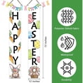 thumbnail image 2 of Yuarrent Decoraciones de fiesta para eventos, cartel multifuncional para fiesta, maravilloso conejito de regalo de Pascua, 2 piezas Kits de decoración para fiestas, 2 of 6