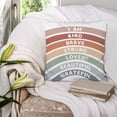 thumbnail image 7 of DESIHOM Rainbow Classroom Throw Pillow Covers 18x18 Calming Reading Corner Kids Decor  Pillow Covers, 7 of 7