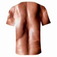 thumbnail image 4 of Simulated Muscle Shirt Nude Skin Chest Muscle Tee Shirt for Men, 4 of 4